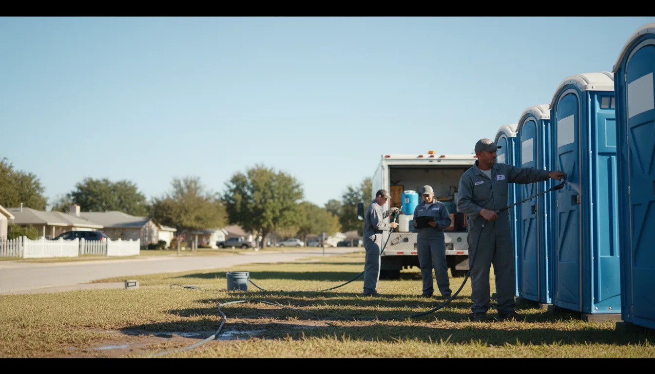 Long-Term Portable Toilet Rental in Buck Creek, IN near me